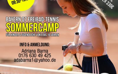 Tennis, Sommercamp, Kinder und Jugendliche, August, 2024