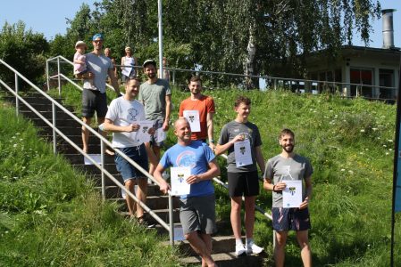 Swim&Run 2021 Siegerehrung Boys